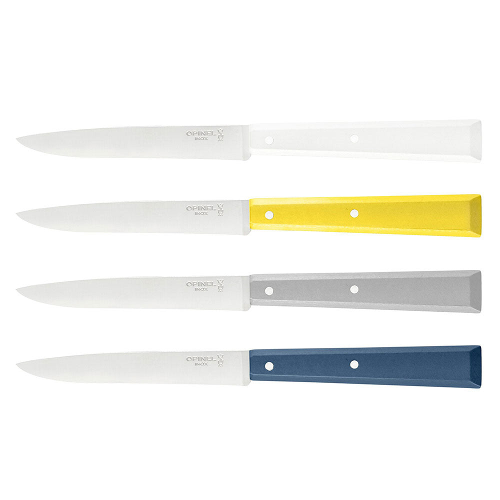 Opinel Birchwood Steak Knives, Set of 4