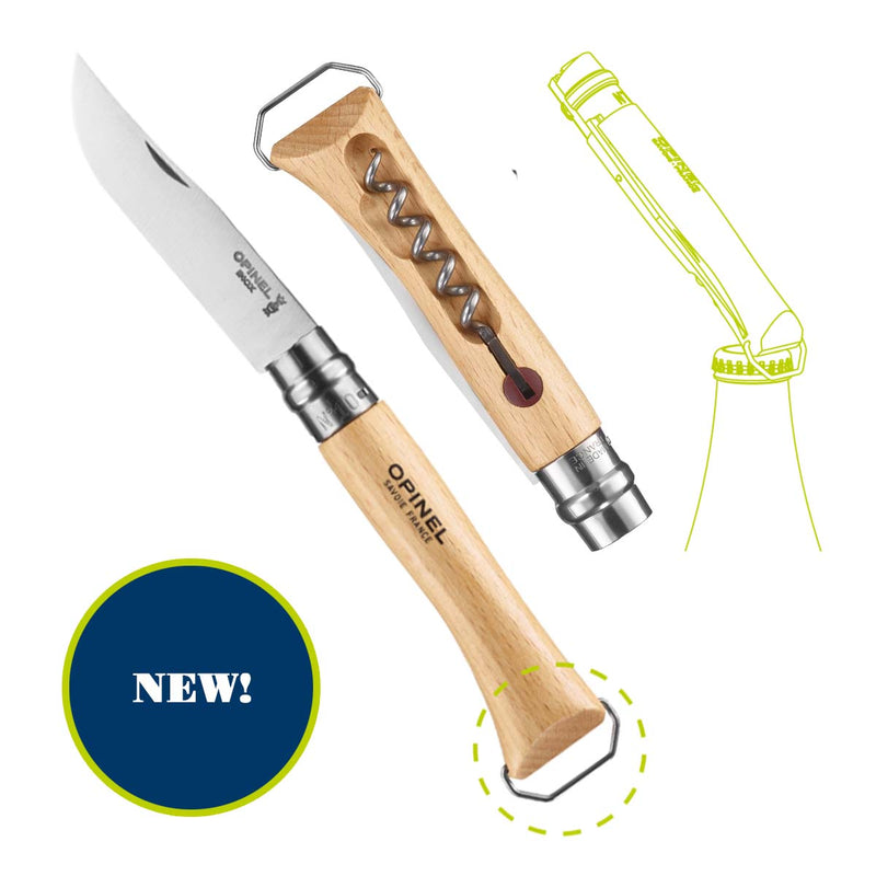 Engraved Gift Bundles | Set of 6 No.10 Corkscrew knife with bottle opener-OPINEL USA