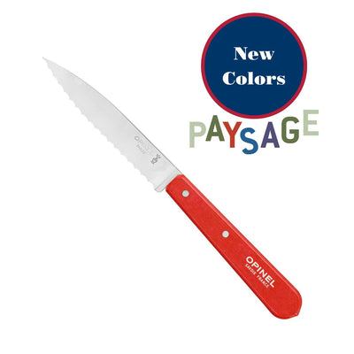 Essential Serrated Paring Knife - Paysage Color Set-OPINEL USA