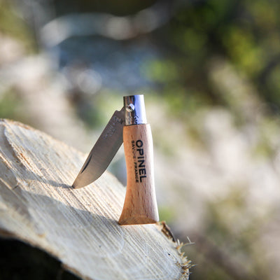 No.02 Stainless Steel Pocket Knife-OPINEL USA