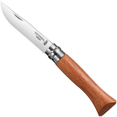 No.06 Padouk Polished Stainless Steel Folding Knife-OPINEL USA