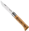 No.08 Oak Engraved Handle Folding Knife - Animalia-OPINEL USA