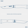 No.08 Stainless Steel Folding Knife-OPINEL USA