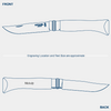 No.08 Stainless Steel Folding Knife-OPINEL USA