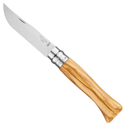 No.09 Premium Woods Stainless Steel Folding Knife-OPINEL USA