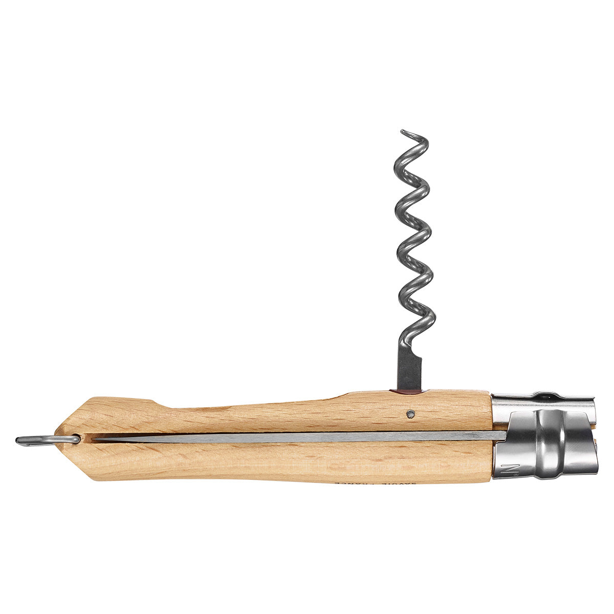 Opinel No.10 Corkscrew with Bottle Opener Knife
