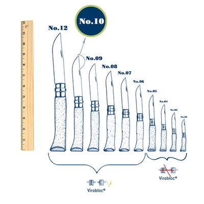 No.10 Stainless Steel Folding Knife-OPINEL USA