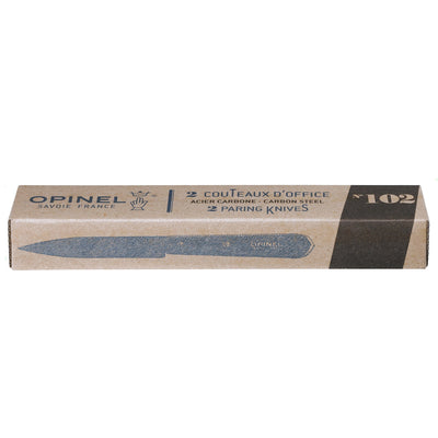 No.102 Carbon Steel Paring Knives (Set of 2)-OPINEL USA