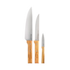 Parallele Trio Chef Knife Set - Olive Wood-OPINEL USA