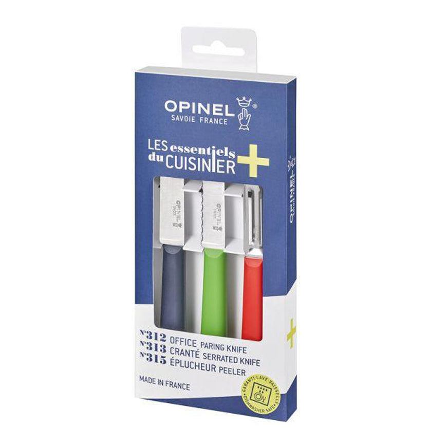 Opinel - Essentials+ Small Kitchen Prep Knife Set – French Wink