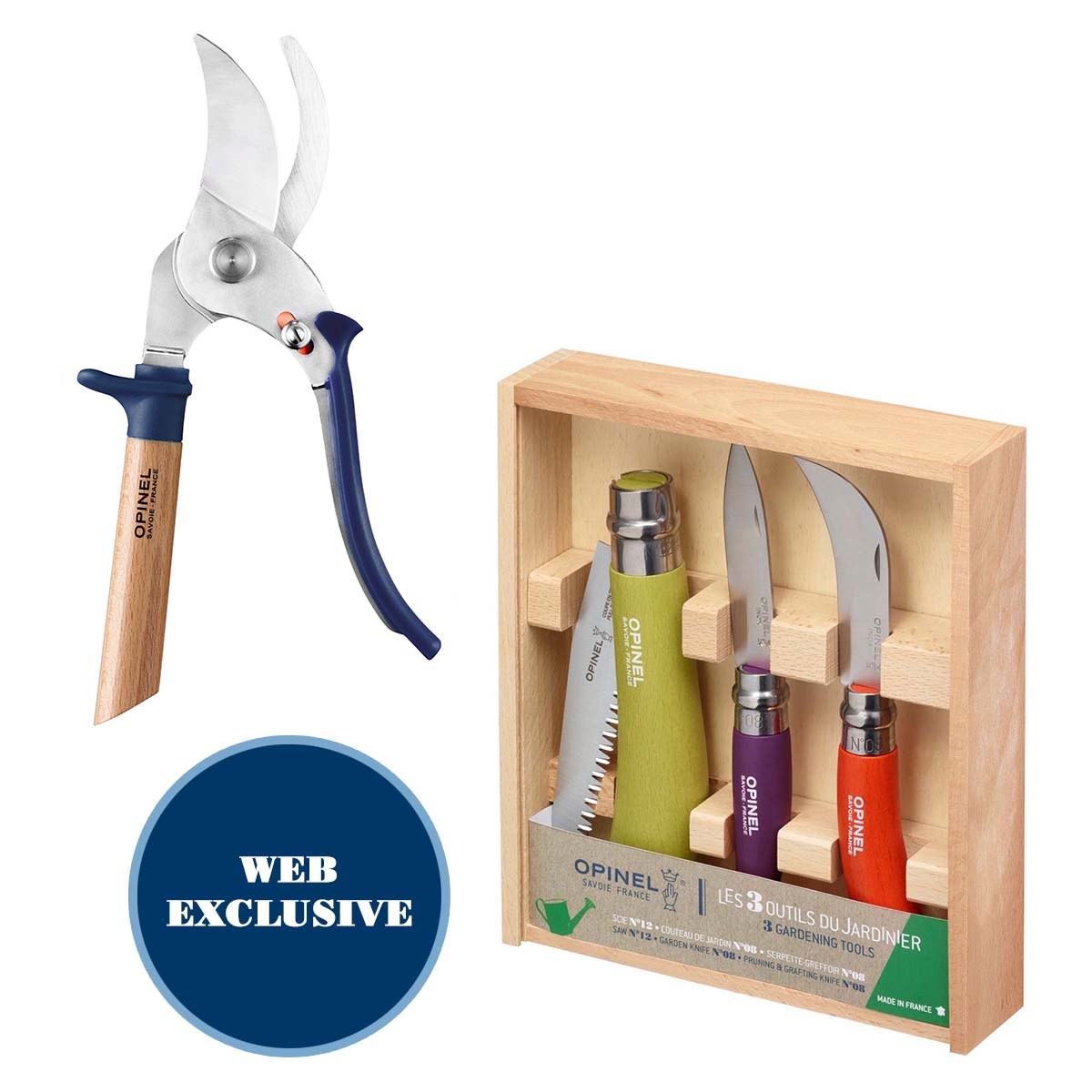 Chef-at-Work Les Forgés 1890 Knives Set - OPINEL USA
