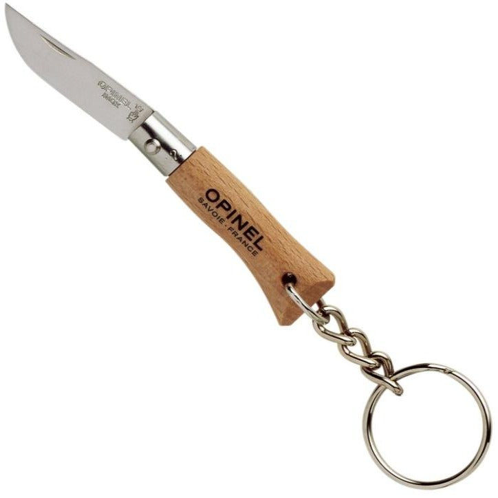  Opinel No. 09 Carbone - Carbon Steel Folding Pocket Knife,  Beechwood Handle, 3.51 in Blade, Virobloc Safety Locking Collar, Made in  France since 1890 : Sports & Outdoors