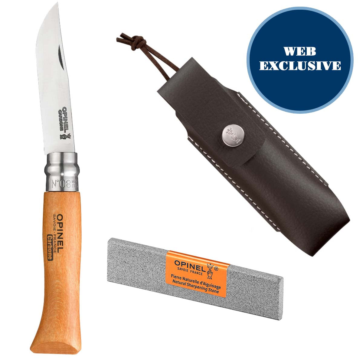 Carbon Steel Folding Knife Collector Set - OPINEL USA