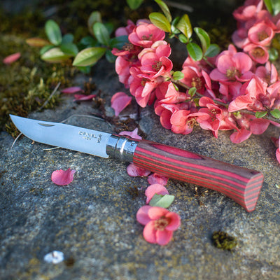 No.08 Laminated Birch Folding Knife-OPINEL USA